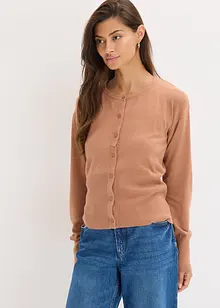 Fijn gebreid vest van soepele viscose, bonprix