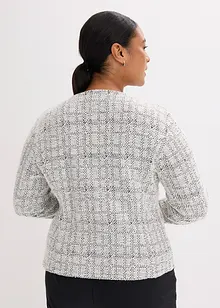 Bouclé vest van katoen, bonprix