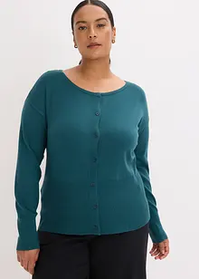 Fijn gebreid vest van soepele viscose, bonprix