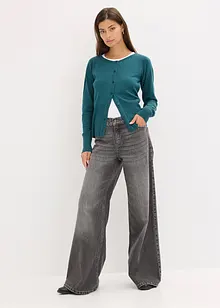 Fijn gebreid vest van soepele viscose, bonprix