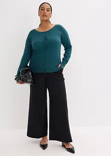 Fijn gebreid vest van soepele viscose, bonprix