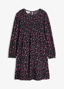 Jersey jurk van gestructureerde crinkle, bonprix