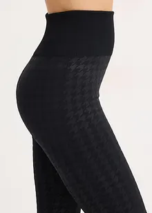 Naadloze thermo legging met zachte binnenkant en pied-de-poule, bonprix