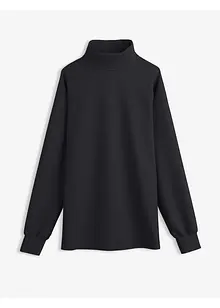 Scuba-shirt met opstaande kraag, bonprix