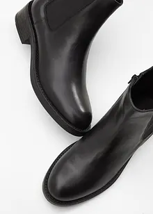 Chelsea boots van leer, bonprix