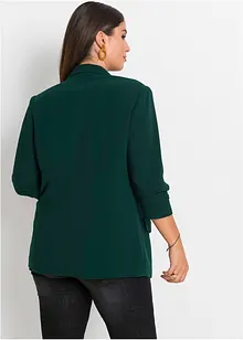 Lange blazer met gedrapeerde mouwen, bonprix