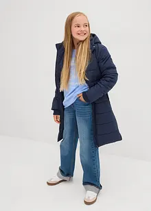 Gewatteerde jas met afneembare capuchon, bonprix