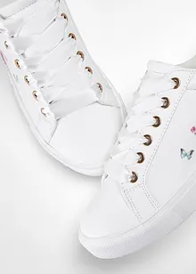Sneakers met bloemenprint, bonprix