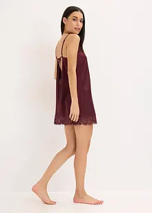 Slipdress met glanseffect, bonprix