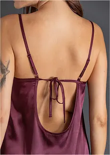 Slipdress met glanseffect, bonprix