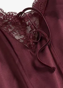 Slipdress met glanseffect, bonprix