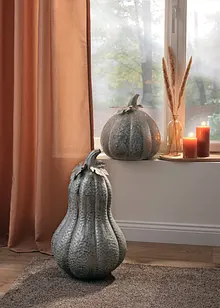 Decoratieve metalen pompoenen (set van 2), bonprix