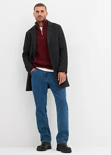 Grof gebreide schipperstrui met kabelpatroon, bonprix