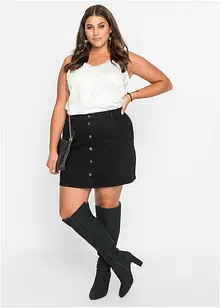 Stretch spijkerrok, bonprix