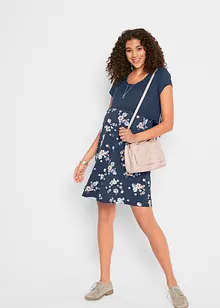Gebloemde zwangerschapsjurk / voedingsjurk van jersey, bonprix