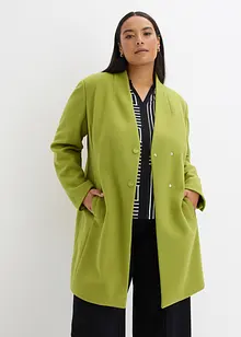 Korte coat in wollen look, bonprix