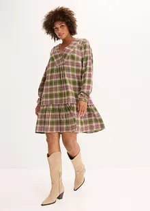 Mini jurk van katoenmix, bonprix