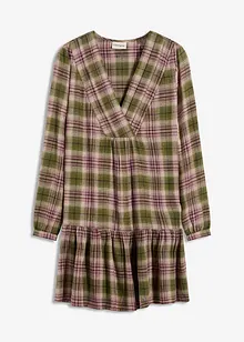 Mini jurk van katoenmix, bonprix