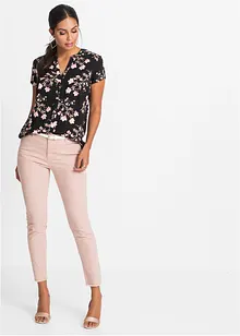 Blouse van viscose met korte mouwen, bonprix