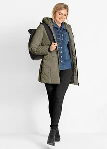 Thermolegging met geribde band, bonprix