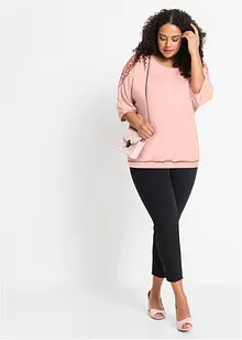 Oversized shirt in een viscosemix, bonprix