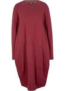 Katoenen overhemdjurk in O-vorm, bonprix