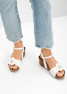 Sandaletten met sleehak, bonprix