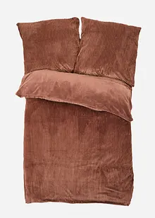 Cashmere Touch dekbedovertrek in corduroy-look, bonprix