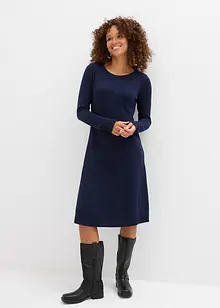 Wijd gebreide jurk, bonprix