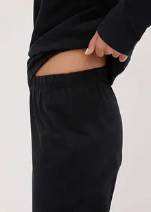 Pyjama van zacht katoen met kant, bonprix