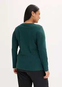 Longsleeve met rozenprint, bonprix