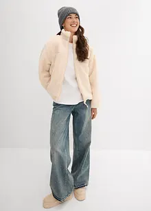 Teddy fleece vest, bonprix