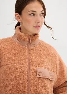 Teddy fleece vest, bonprix