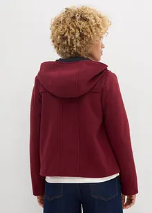 Houtje touwtje jas in wollen look, bonprix