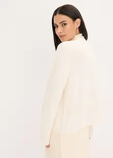 Fijngebreid vest in een katoenmix, bonprix