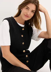 Fijngebreide bodywarmer, bonprix