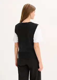 Fijngebreide bodywarmer, bonprix