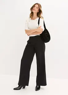 Fijngebreide trui in een soepele viscosemix, bonprix