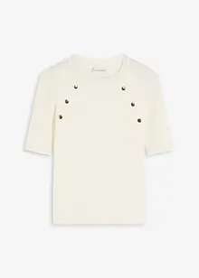 Fijngebreide trui in een soepele viscosemix, bonprix