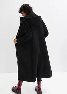 Lange jas in wollen look, maxilengte, bonprix