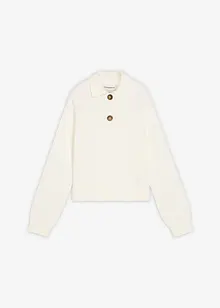 Trui met kraag, bonprix