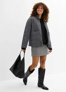 Gewatteerde oversized jas, bonprix