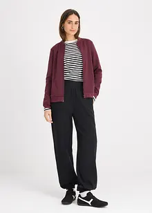 Joggingbroek met hoge taille, bonprix