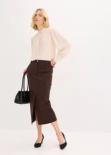 Kokerrok van immitatiesuède, bonprix