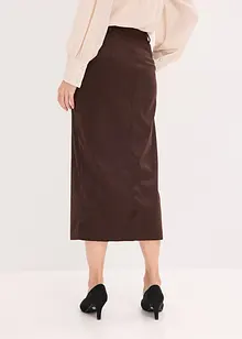 Kokerrok van immitatiesuède, bonprix