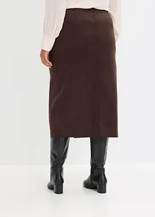 Kokerrok van immitatiesuède, bonprix