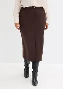 Kokerrok van immitatiesuède, bonprix