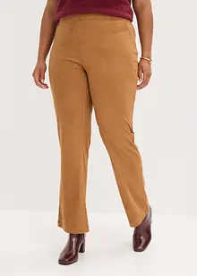 Flared broek van imitatiesuède, bonprix