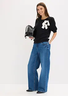 Trui met strikapplicatie, bonprix