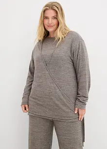 Wikkelvest in een gebreide look, bonprix